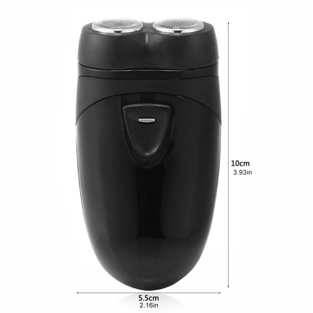 Double-Ended Droge Batterij Scheerapparaat Elektrisch Scheerapparaat Mannen Scheerapparaat Baard Scheermes Elektrische Scheerapparaat Trimmer Baard Scheren Machines