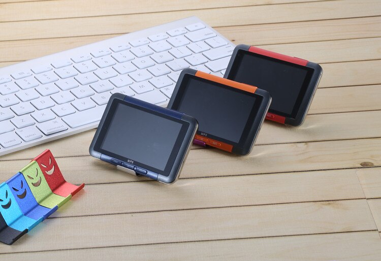 MPLSBO 4GB 8GB 3'' Mp4 MP5 Video Player Build-in Speaker MP3 MP4 Music Player FM Radio Recorder E-book