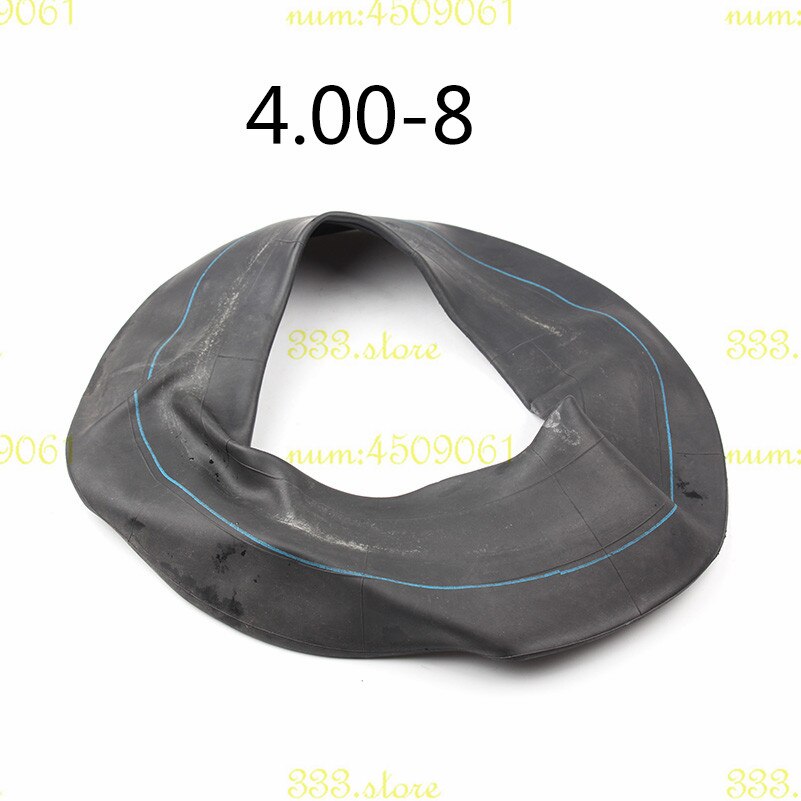 5 stk 4.00-8 innerrør rett ventilstamme for gressklipper, trillebår, minisykkel, gokart, håndtrucker  (4.80/4.00-8) dekk