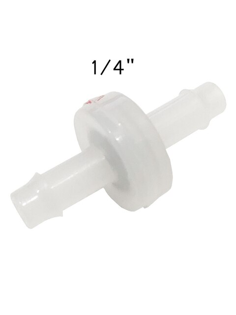 PVDF plastic check valve non return valves 3/16" to 3/8" DGOzone: KH-CDP2
