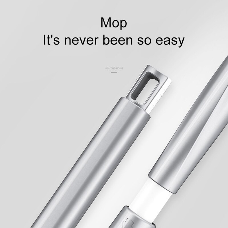 Balai serpillière plat de type X, outil de nettoyage ménager sans les mains, serpillière paresseuse, serpillière à 360 degrés