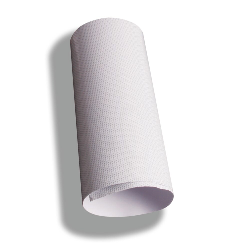 SUNICE Self-adhesive White One Way Vision Vinyl Wrap Film Tint Car Perforated Media Print Sticker 54"x40"(137cm x 100cm)