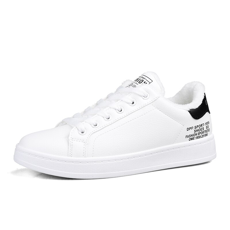 Man Tennis Shoes Tenis Blancos Sneakers Gym Men's Sport Shoe Walking Jogging Footwear Chaussure Homme Men Fitness Training Shoes: white black / 8.5