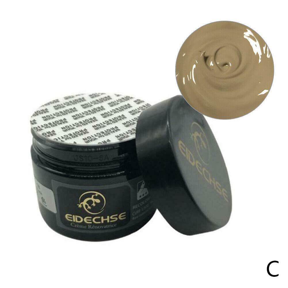 Kit de reparación de cuero líquido para el cuidado del coche, pasta de cuidado automático, abrigo de sofá, grietas de Color, pintura, pulido de coche, rascador de asiento, V4A1: C