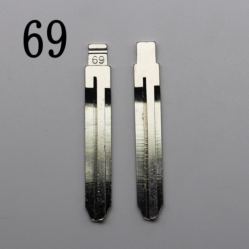 Remote Key Blade #4 #22 #25 #29 #39 #57 #69 #67 #62 Car key embryo Right Left Blade Car Key Embryo replacing the key head: 69