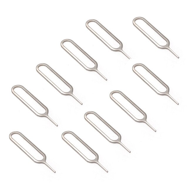 5000 pcs SIM Card Tray Eject Tool Needle Pin take the phone sim card out easy take For iPhone 4S 5 5S 6 huawei samsung