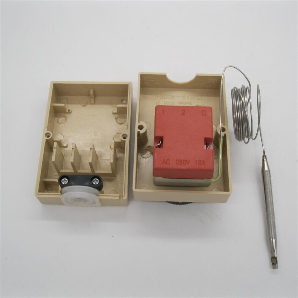 AC220V 50-300C temperature Control switch thermostat temperature controlled switch temperature controller waterproof box