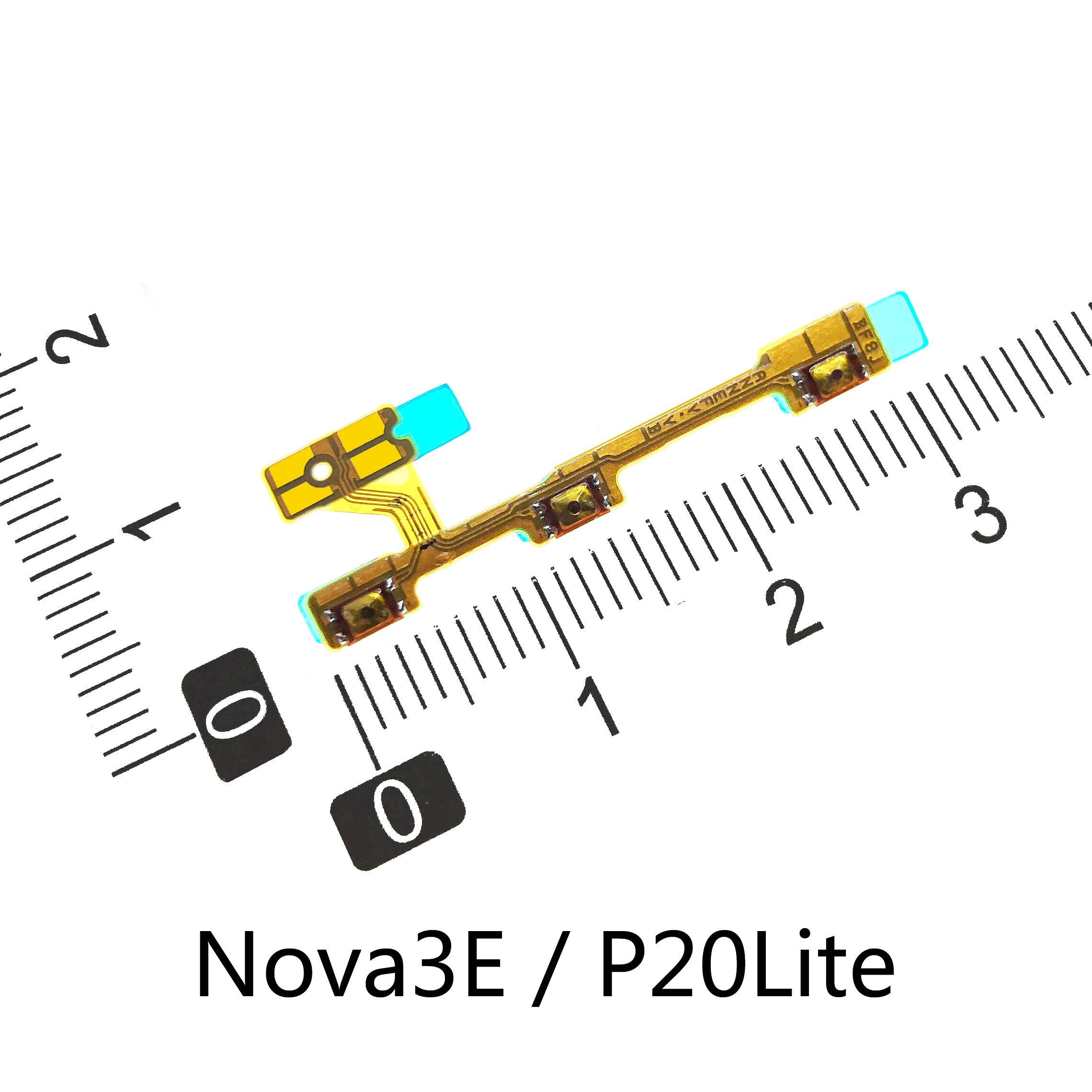 Tænd/sluk-tast mute lydløs lydstyrkeknap bånd flex kabel til huawei  p30 p20 pro  p10 p9 plus mini  p8 lite: P20 lite