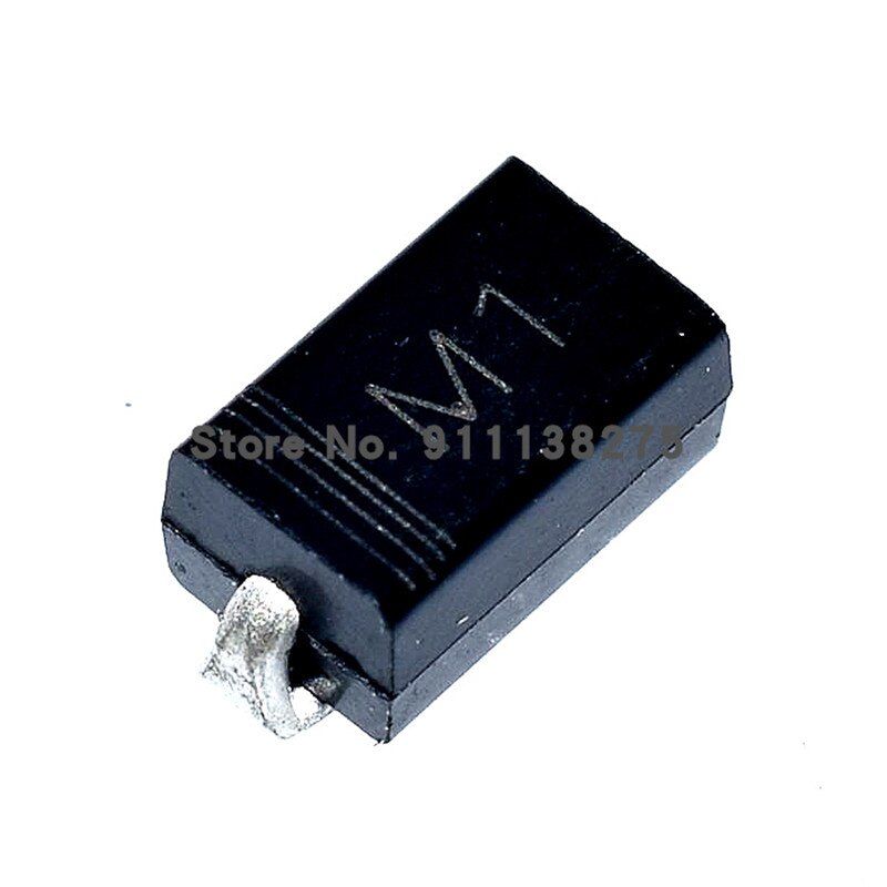 50Pcs SMD Rectifier Diode DO-214AC M7F M7 M4 M2 M1 1A 50V 100V 200V 400V 600V 800V 1000V SMA Electronic Silicon