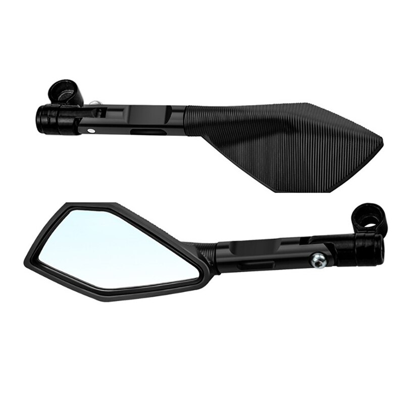 Espejo retrovisor de motocicleta, espejo Pentagonal inverso, accesorios para motocicleta, para Kawasaki Suzuki Honda Shengli