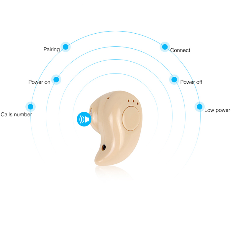Mini S530 Wireless Bluetooth Earphone in ear Sports Headset Earphones Earpiece with Mic for iPhone 11 Pro Max XR All smartphones