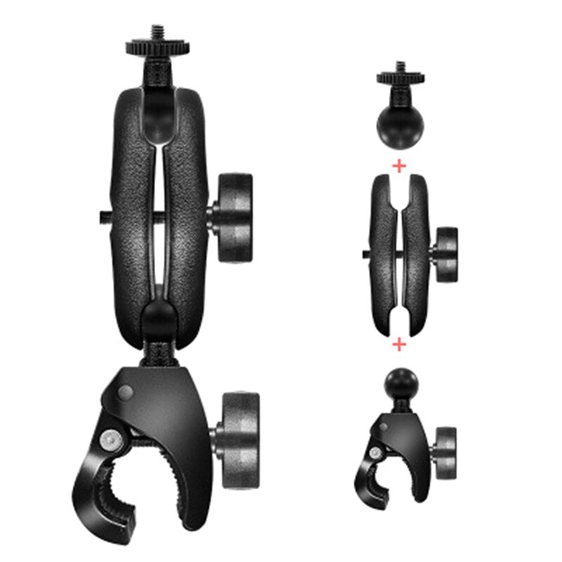 Bicycle Handlebar Mount Motorcycle Rear View Mirror Bracket Sports Camera Holder FOR Insta 360 One/One X/OSMO/Hero: Rear View Mirror 2