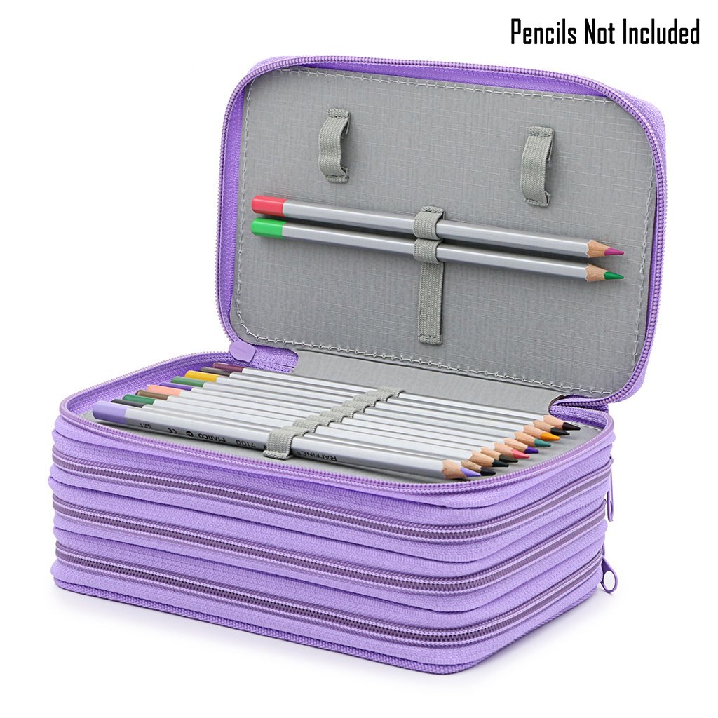 Estuche de lápices práctico almacenaje Oxford color 72 ranuras organizador