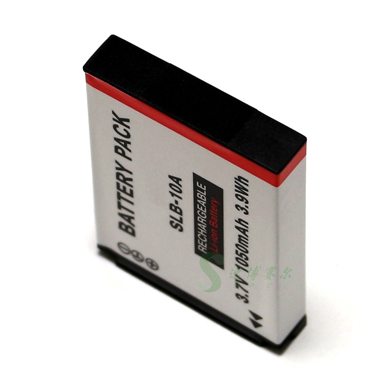 SLB-10A Battery for SAMSUNG WB1100F WB1101F WB1102F WB2014F SL620 SL720 SL820 PL60 PL65 PL70 P1000 Camera Replace 4302-001221