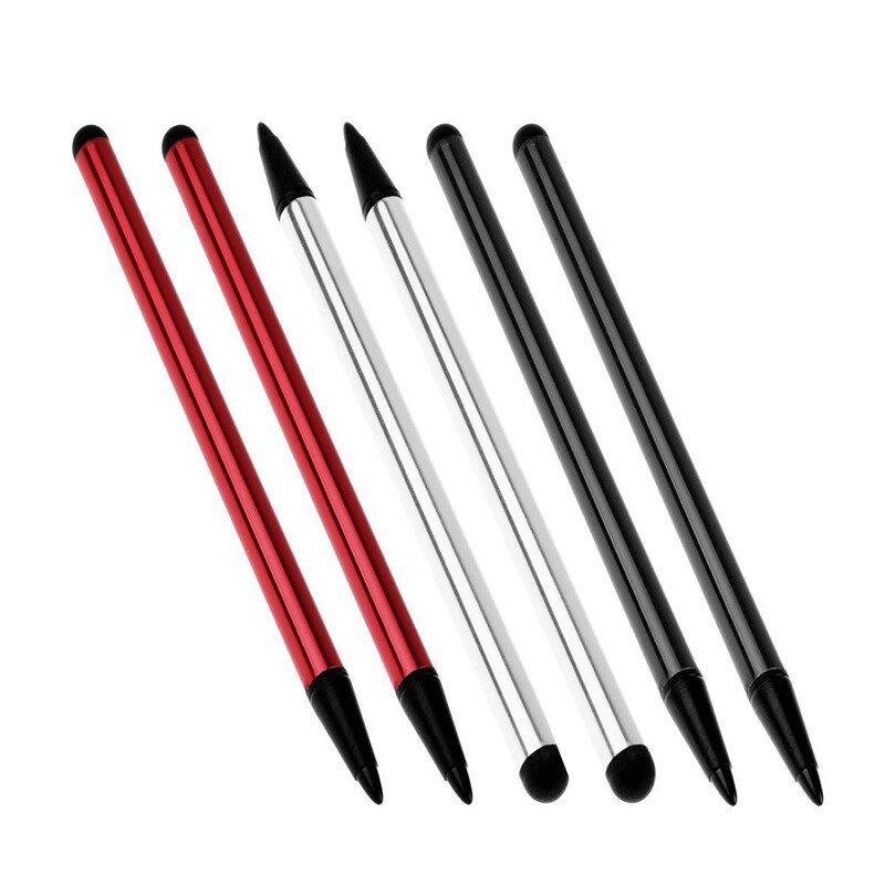 2 In 1 Capacitieve Resistive Pen Touch Screen Stylus Potlood Voor Tablet Ipad Mobiele Telefoon Samsung Pc Stylus Capacitieve pen