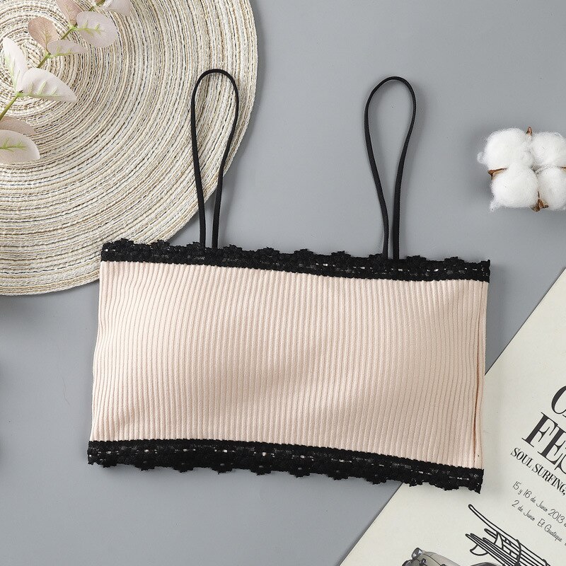 Bra for Children Girls Underwear Student Bra Women Small Breast Wireless Comfortable Bra Top Teen Kids Sport Training Bras: 4