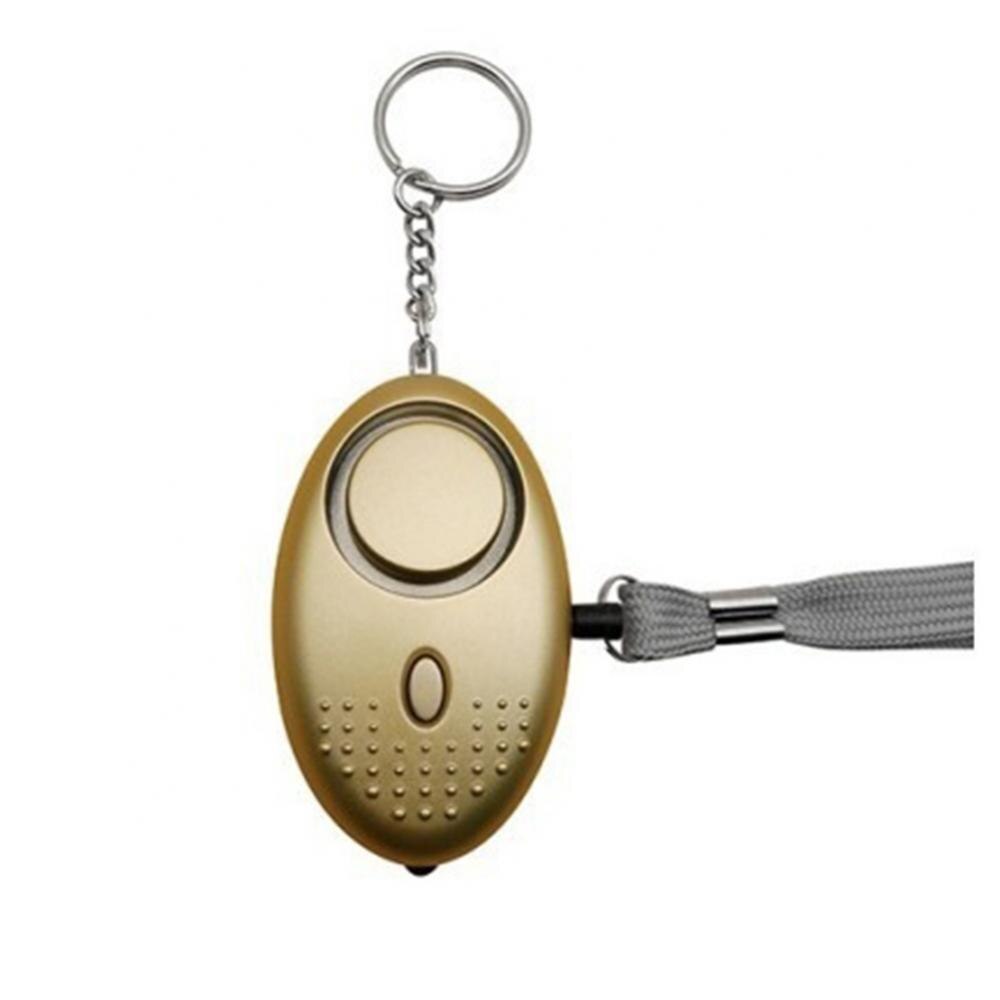 Portable Safety Alarm Loud Sound 130dB LED Light Anti-Theft Siren Alarm Wireless Warning Anti-Theft Caution Lamp for Women Girl