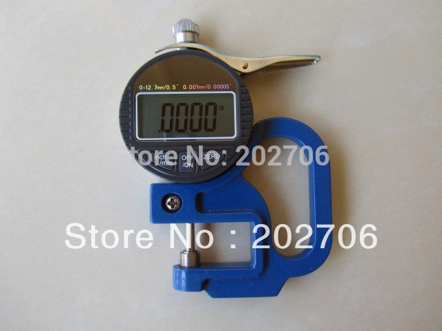 0.001mm Micron Digital Dial Thickness Gauge thickness tester thickness meter with flat head