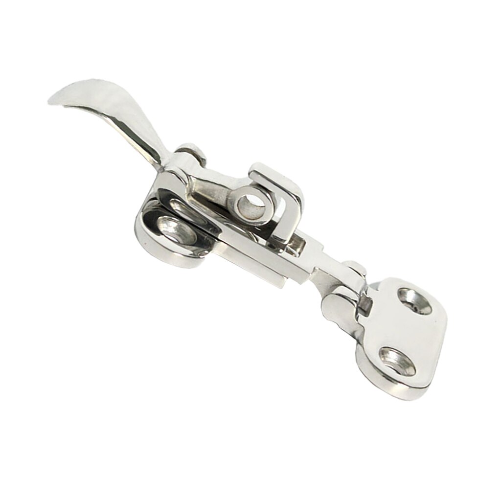 316 Stainless Steel Hold Down Clamp-Locking Cam Latch Boat Locker Cabinet Hatch Anti-Rattle Latch Boat Caravan - 90 Degree