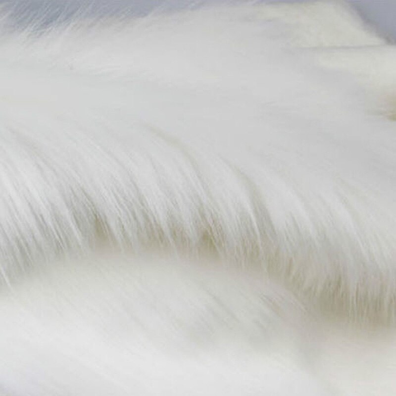 1 Meter Luxury Long Haired Faux Fur Fabric Pile Plush Fluffy Fabric For Display Photography Background Props Home Decor: 6
