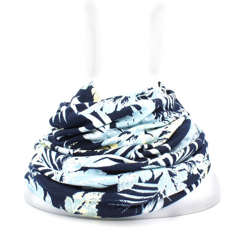 Lovingsha vinter høst kvinner lue blomster tenåring voksne menn multifunksjon tynt skjerf skullies luer jente vintage cap  ht165