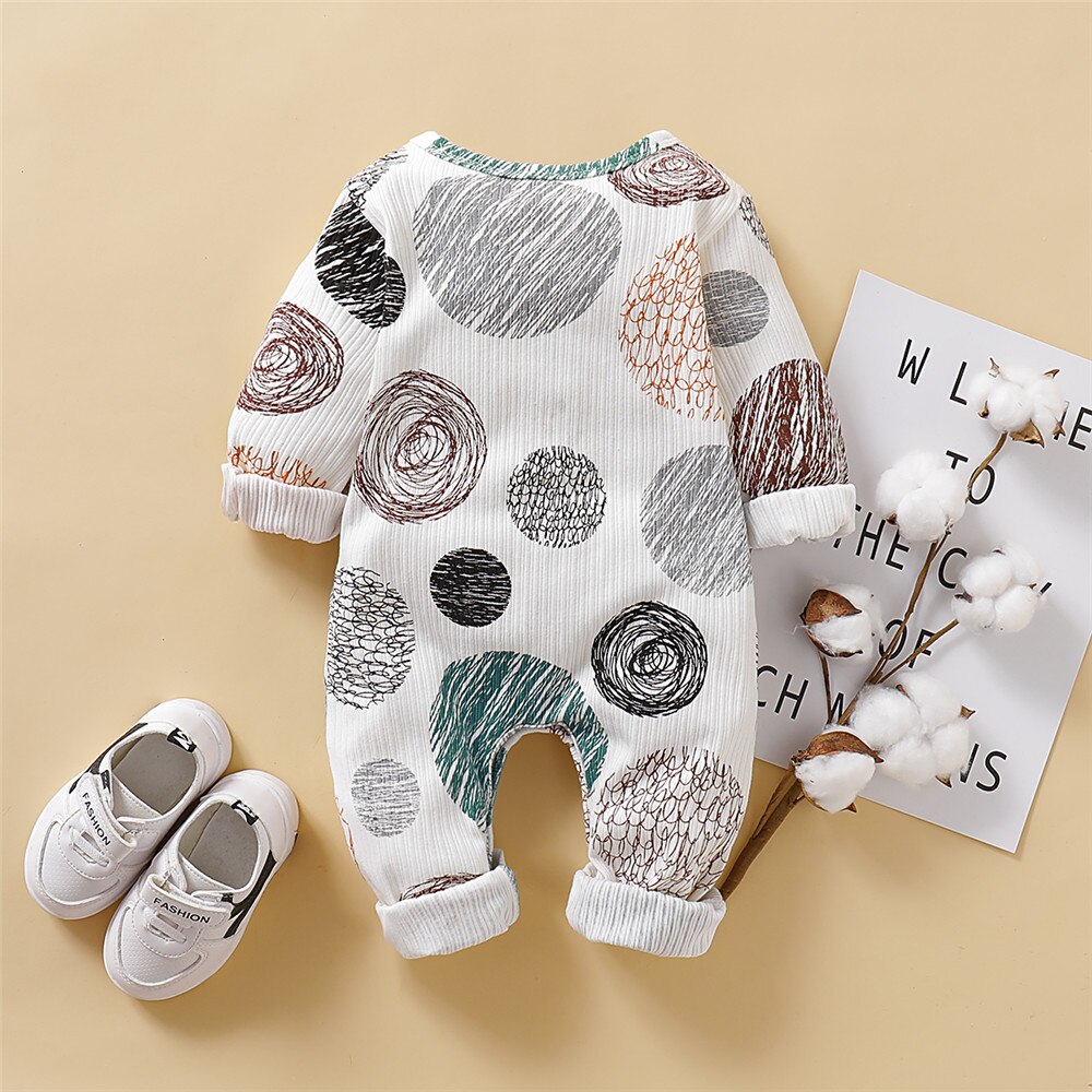 Nashakaite Kinderen Overalls Kleding Voor Pasgeboren Baby Boy Rompertjes Kleurrijke Dots Baby Boy Kostuum Voor Baby Jumpsuit Zomer