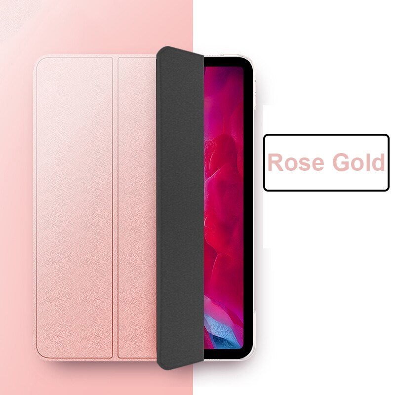 Case For Samsung Galaxy Tab A7 Lite SM-T500/T505 SM-T220/T225 Tablet Stand Cover for Samsung Galaxy Tab A7 Lite 8.7 Case: Rose Gold / Tab A7 Lite T220