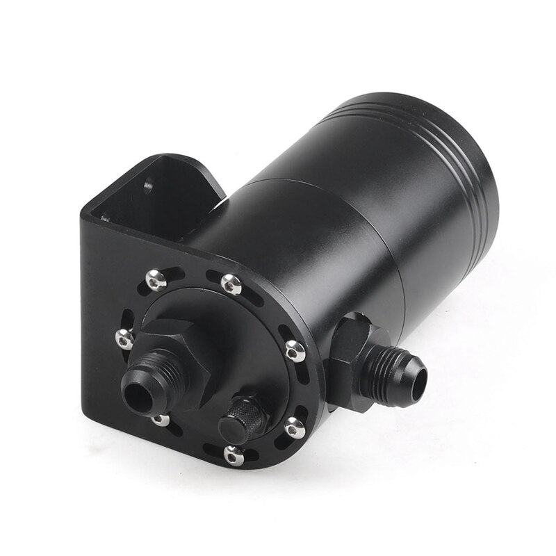 Aluminium Racing Oil Catch Tank Can Round Can Reservoir Turbo Oil Catch Can / Can Catch Universal