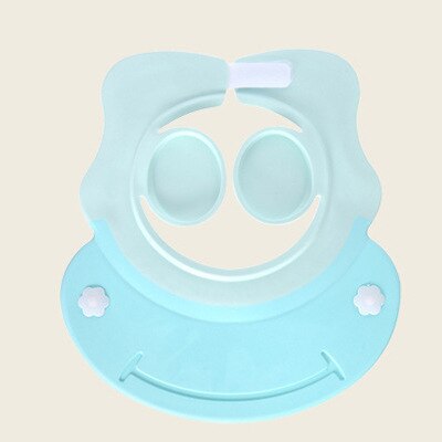 Sicherheit Baby sterben Haare Waschen Hütte Ohr Schutz Typ freundlicher Silikon Schlecht Kappe freundlicher Shampoo Kappe freundlicher: Himmel Blau