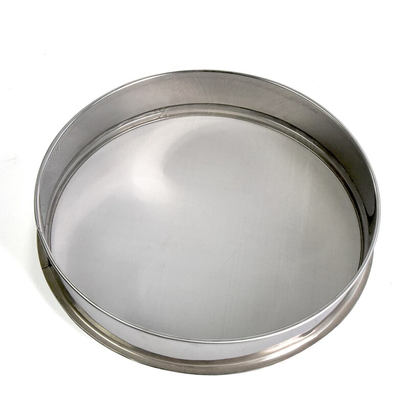 Ceramic glaze sieve 10/20/30cm stainless steel filter sieve 80/100/120 mesh glaze pigment slurry filter ceramic tools