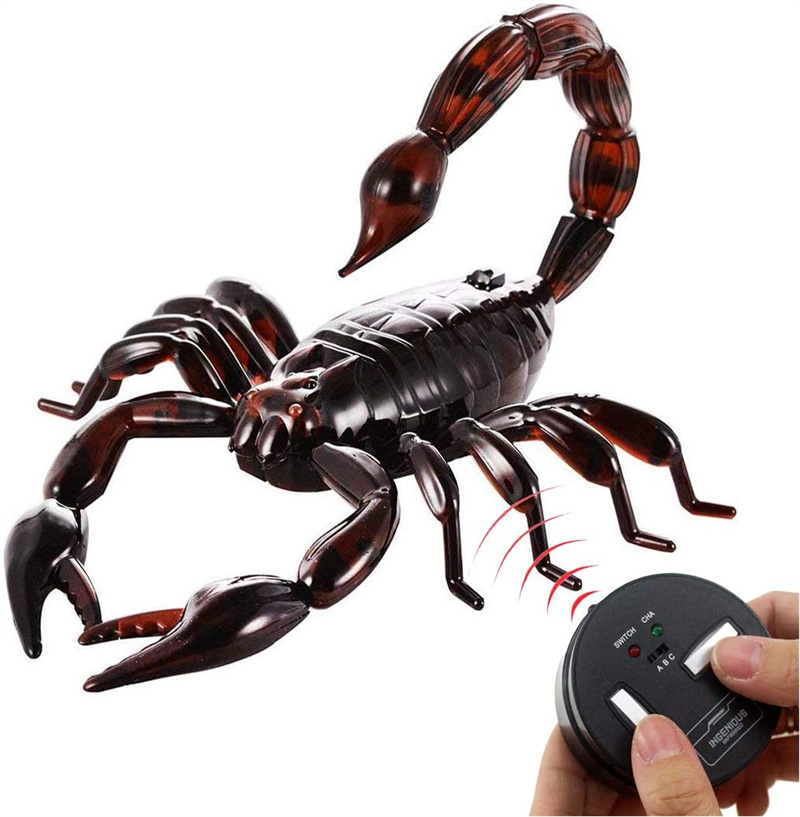 Realistic Remote Control Scorpion RC Animal Insects Vehicle Car Electric Scary Toy Halloween Pranks Joke Kids Adult