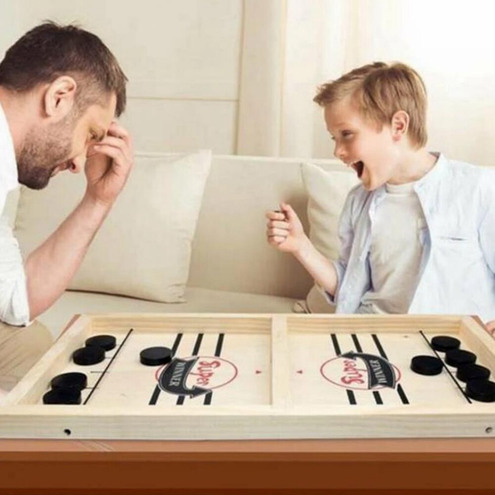 Interactieve Schaken Speelgoed Tafelvoetbal Tafel Hockey Winnaar Games Speelgoed Voor Volwassen Kinderen Desktop Battle Board Game