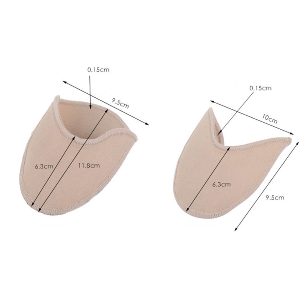 1 Pair Ballet Dance Tiptoe Toe Cap Cover Pads Protector Cushion Feet Care Tool Accessories For Women Girls