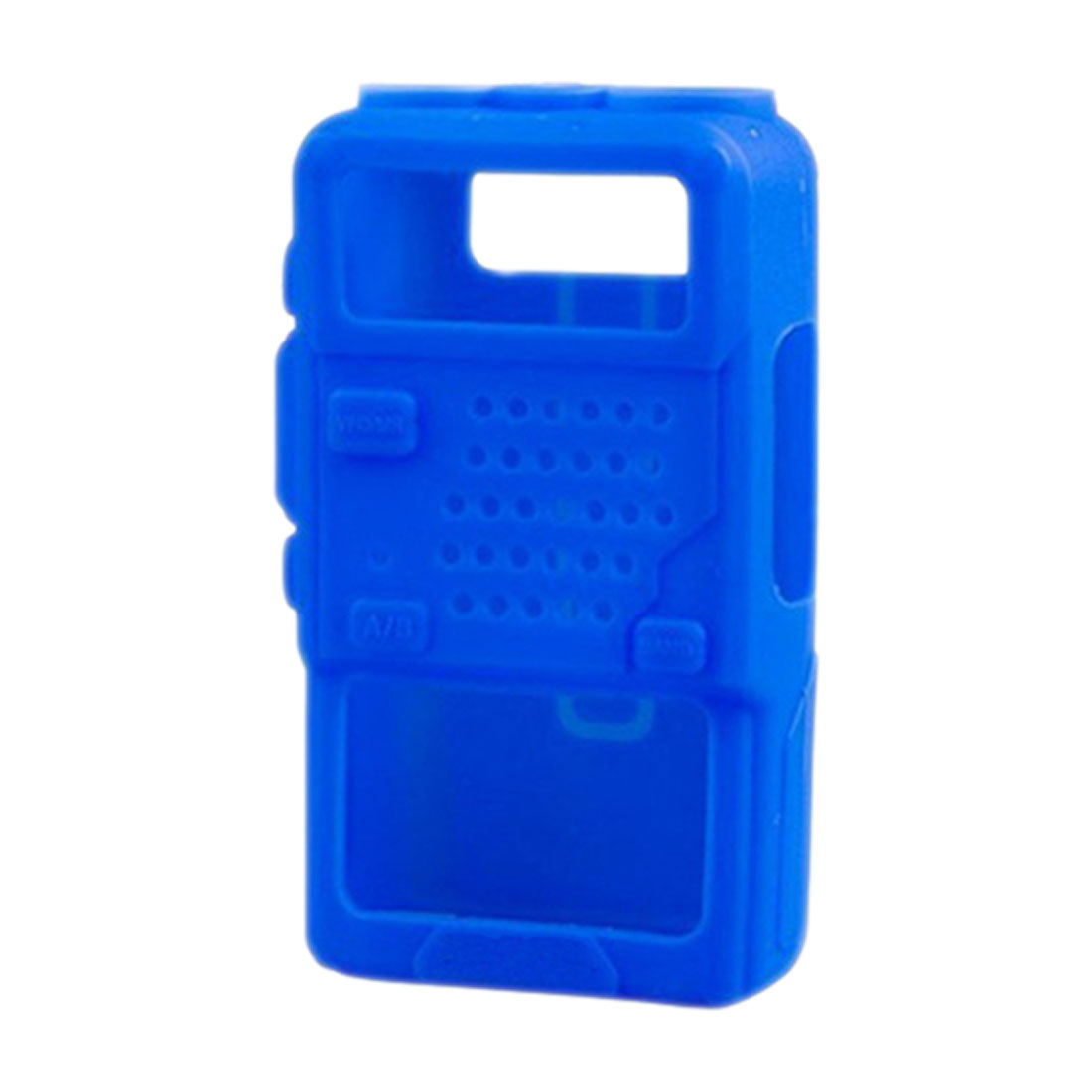 Soft Silicone Handheld Cover Shell Soft Case Holster for Baofeng 5R 5RA R5E 5RB 5RA+ 5RE PLUS F8 Black Yellow Blue Red Optional: Blue