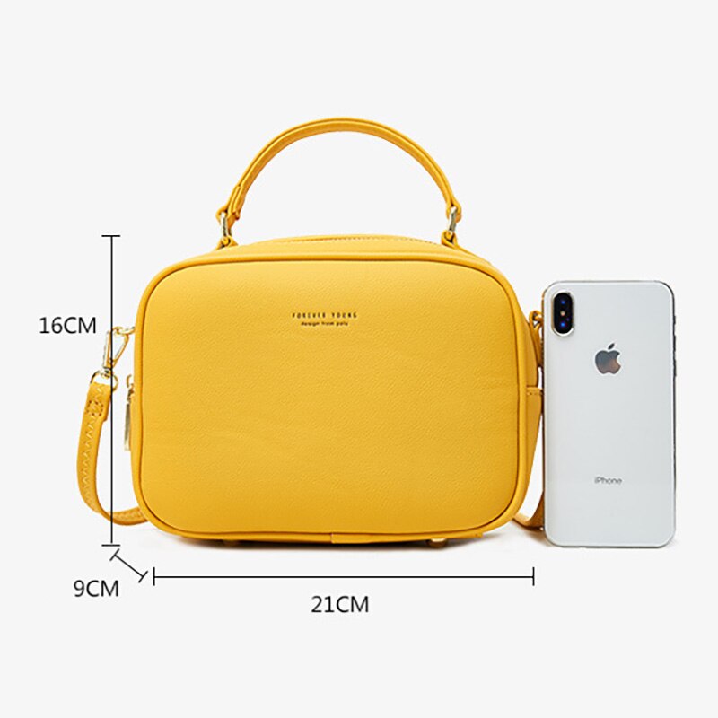 Eenvoudige luxe handtassen en portemonnees damestassen leren schoudertassen met rits crossbody tassen voor vrouwen