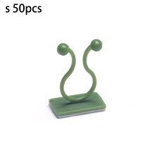 20/50/100pcs set Fixing Clamp Fixture Invisible Wall Sticky Knob