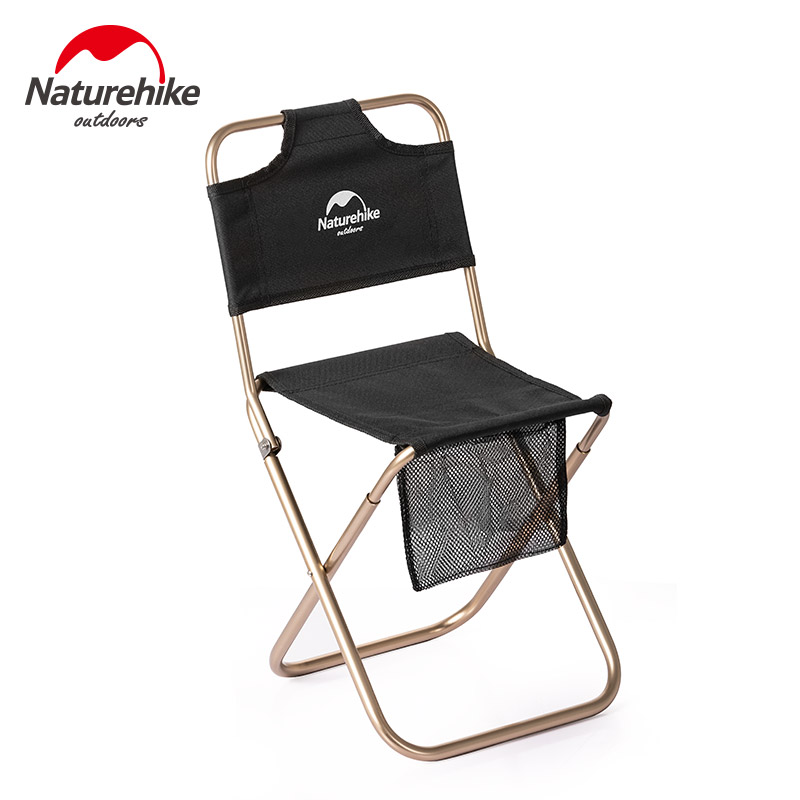 Naturehike mini stol bærbar ultralet lille campstole camping stol fiskeri strand picnic bbq alluminum legering folde skammel