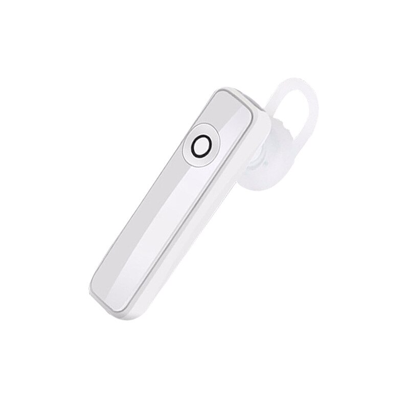 Mini M165 Bluetooth Oortelefoon Draadloze Hoofdtelefoon Handsfree Call Business Oordopjes Bluetooth Headset Met Microfoon Voor Smartphones: White