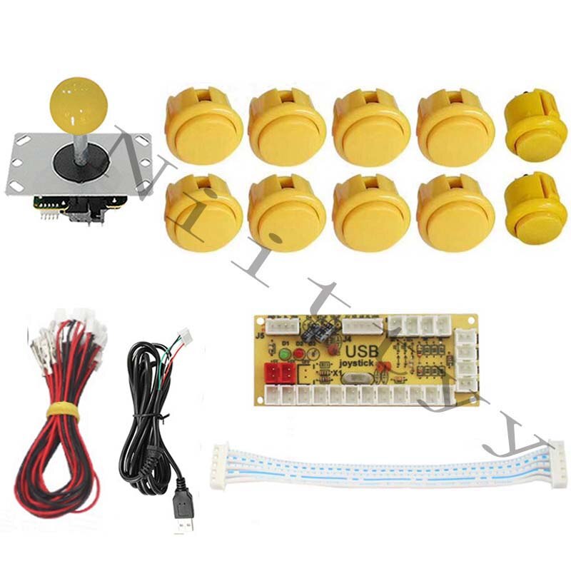 Null Verzögerung Arkade schrank DIY Bausatz Sanwa Joystick Kopie SANWA OBSF-30 drücken-Geschmack für PC PS3 USB zu PC/Himbeere Pi