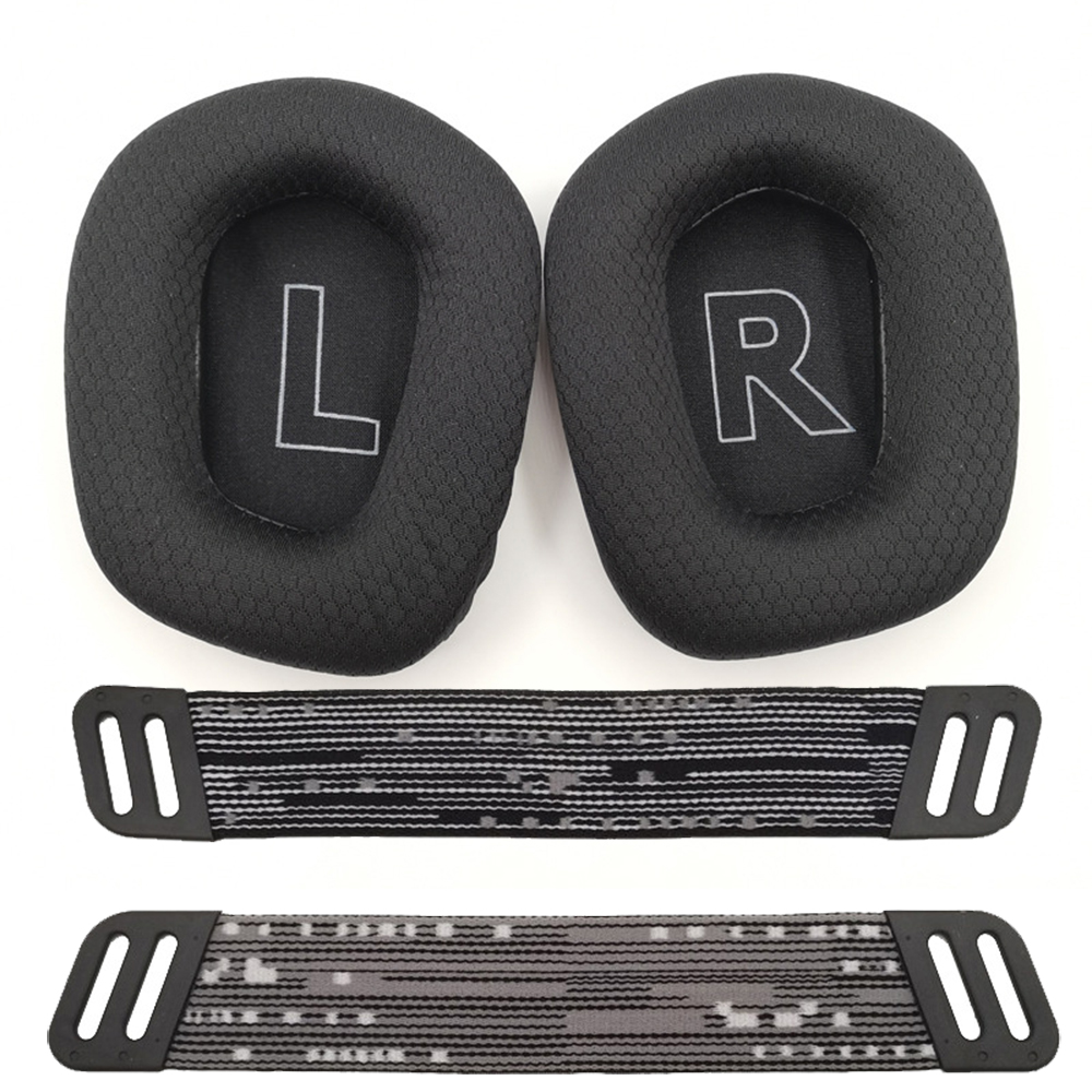 Coussinets d'oreille en mousse de remplacement, housse de coussin pour casque Logitech G733 G335 Logitech G 733, faisceau de tête de: 2XS / BLEU CIEL