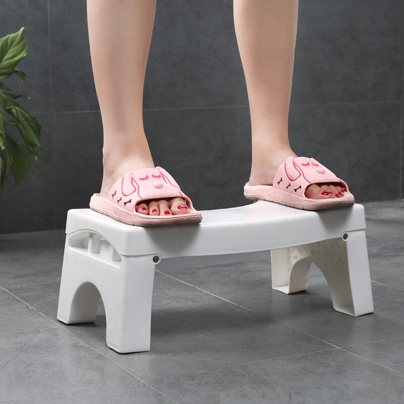 closestool ottoman skidproof stool foldable portable squat potty ottoman footstool toilet step bathroom furniture