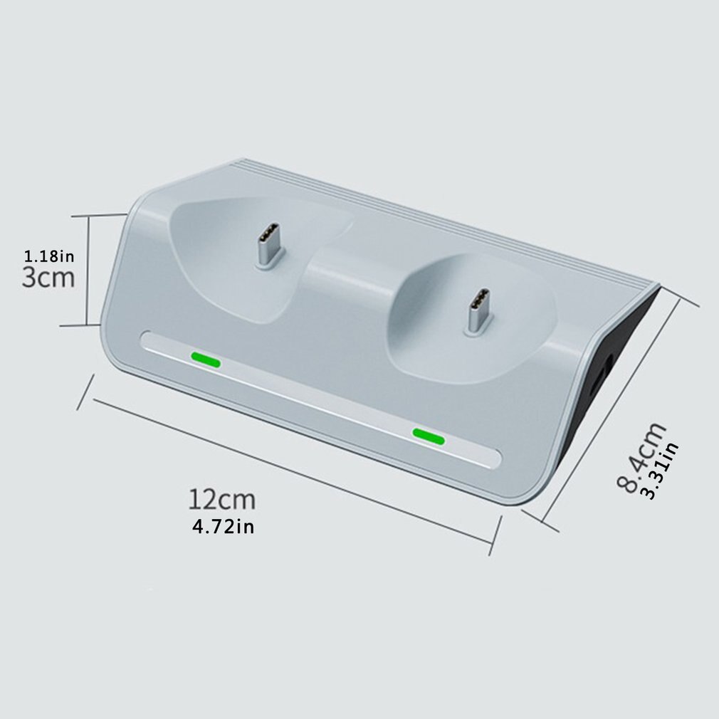 Game Handle Charging Base Charging For 4 Hours Triangular Structure Game Safe And Reliable Controller Accessories For PS5