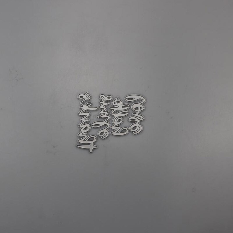 Troqueles de corte de Metal con marco de letras y palabras, plantilla para Navidad troquelada con alfabeto, grabado en relieve , nuevos sellos para manualidades y troqueles