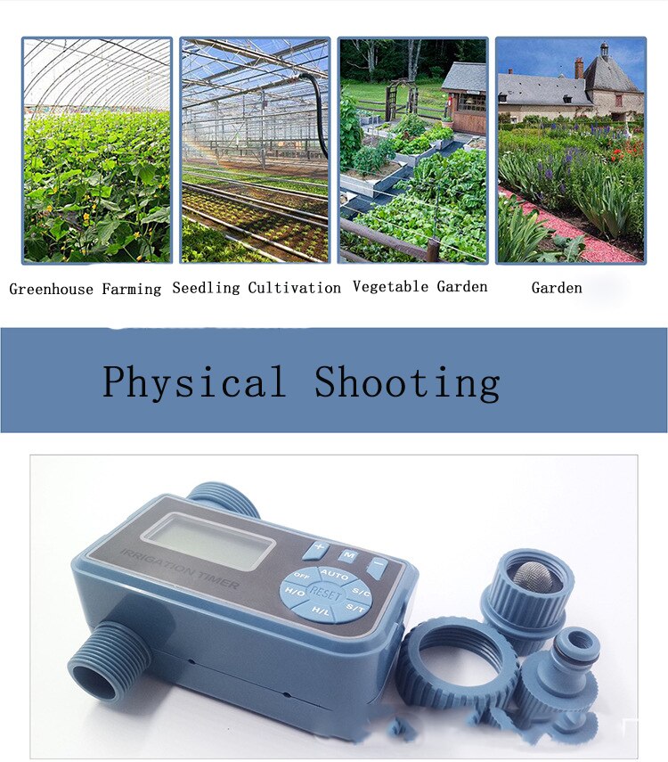 Garden Automatic Watering Timer Vegetable Garden Electronic Irrigation Controller Used For Breeding And Seedling Cultivation