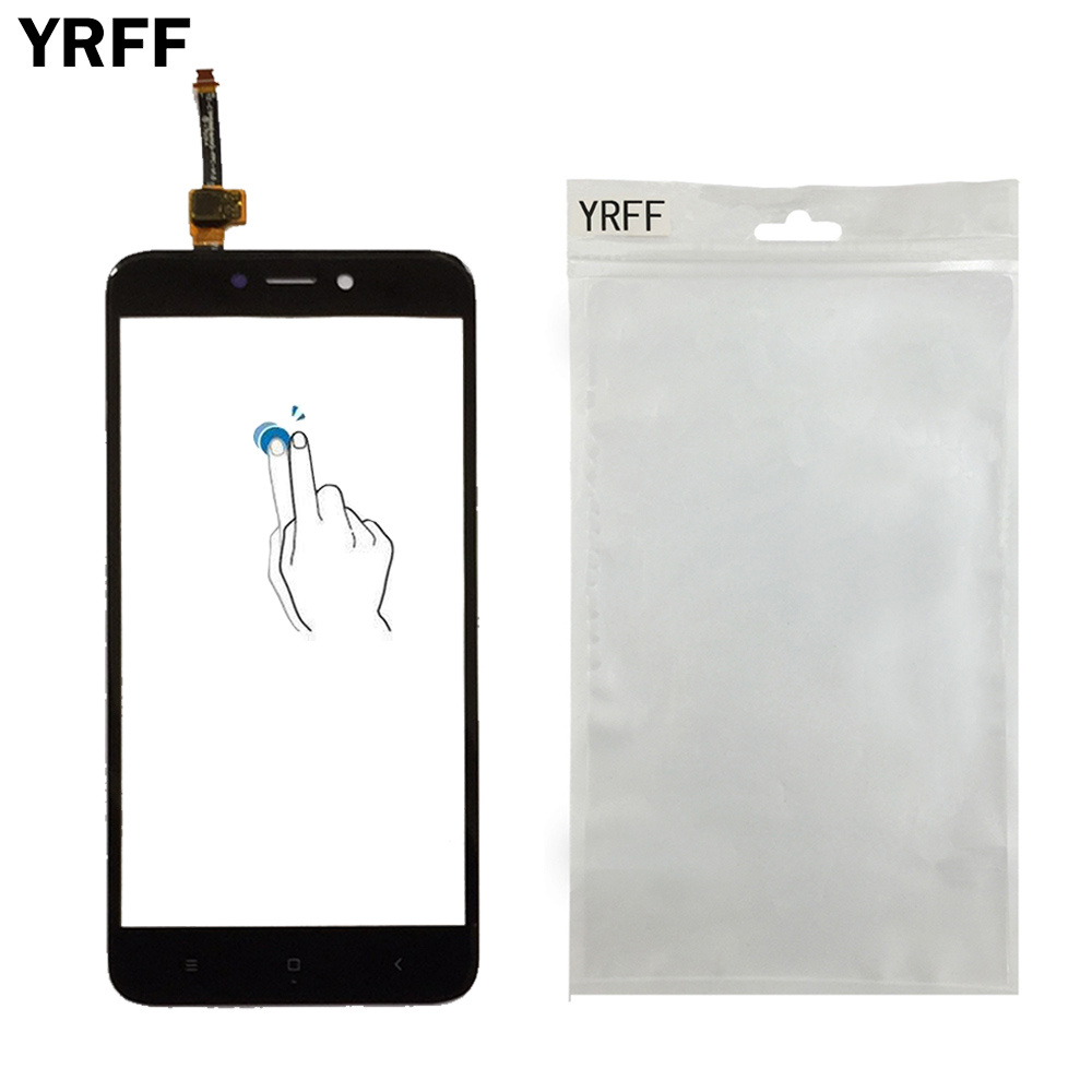 Touch Screen Voor Glas Voor Xiaomi Redmi 4X Redmi4X Touch Screen Digitizer Panel Glas Sensor 5.0 ''Mobiele Telefoon Protector film