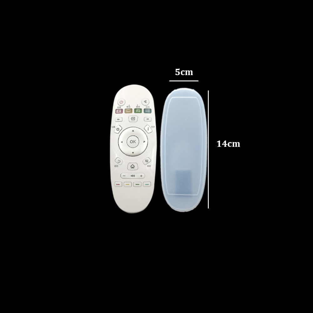 1 stk. silikagelverden støvbeskyttelsespose bærbar silikagel klimaanlegg kontrollboks tv fjernkontrolldeksel: Svart
