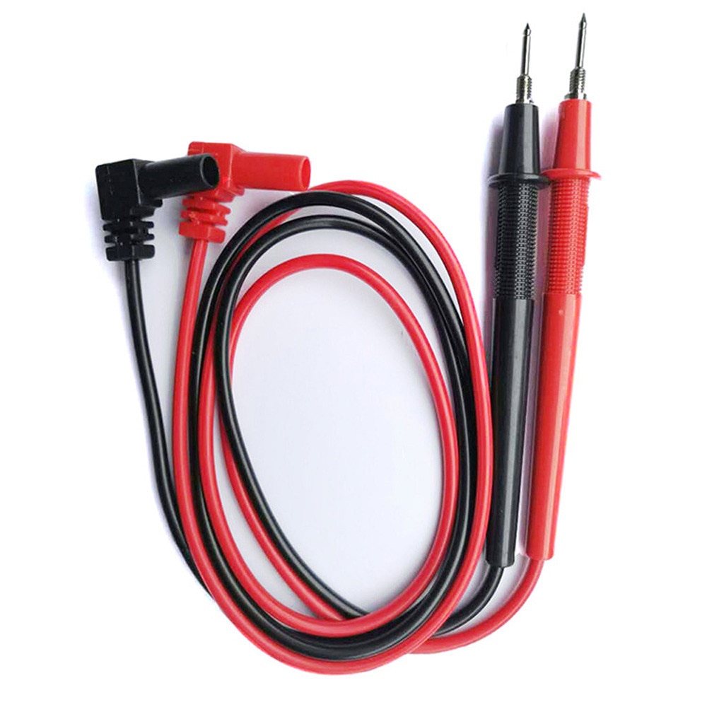 1 par de sonda de punta de aguja de 1000V y 20a para multímetro Digital Universal Cable de lápiz Pin de pruebas multímetro 82cm #30