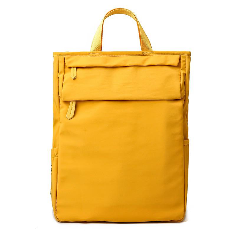 Mode Grote Capaciteit Vrouwen Rugzak Lichtgewicht Multifunctionele Moeder En Baby Tas: Yellow