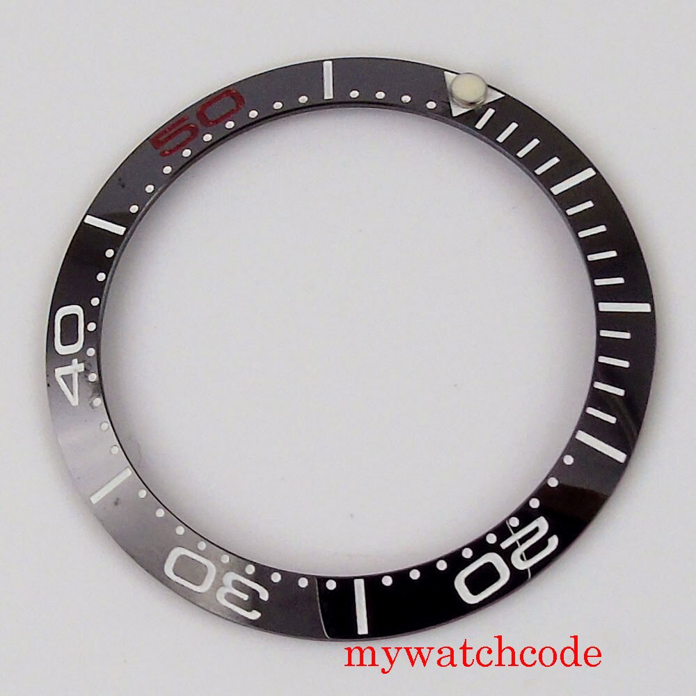 Ceramic Watch Bezel Insert Ring 38mm Fit For 40mm Men Watches Wristwatch Parts: NO.9