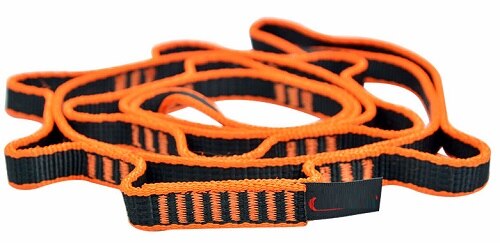 110--180CM 2200 KG 16 MM 3 MM Outdoor klimmen touw sling veiligheid air chrysant Yoga dragen platte band ring touw ketting